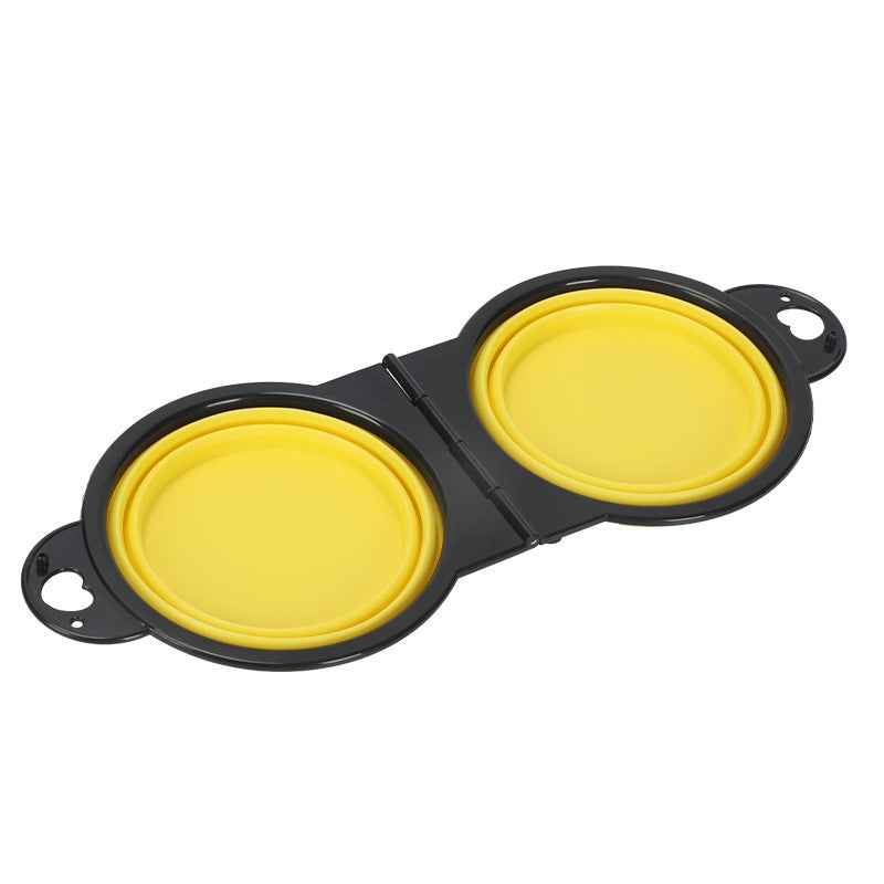 portable collapsible dog bowl, view 5 - MRSLM
