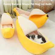 banana shape soft pet bed, view 7 - MRSLM