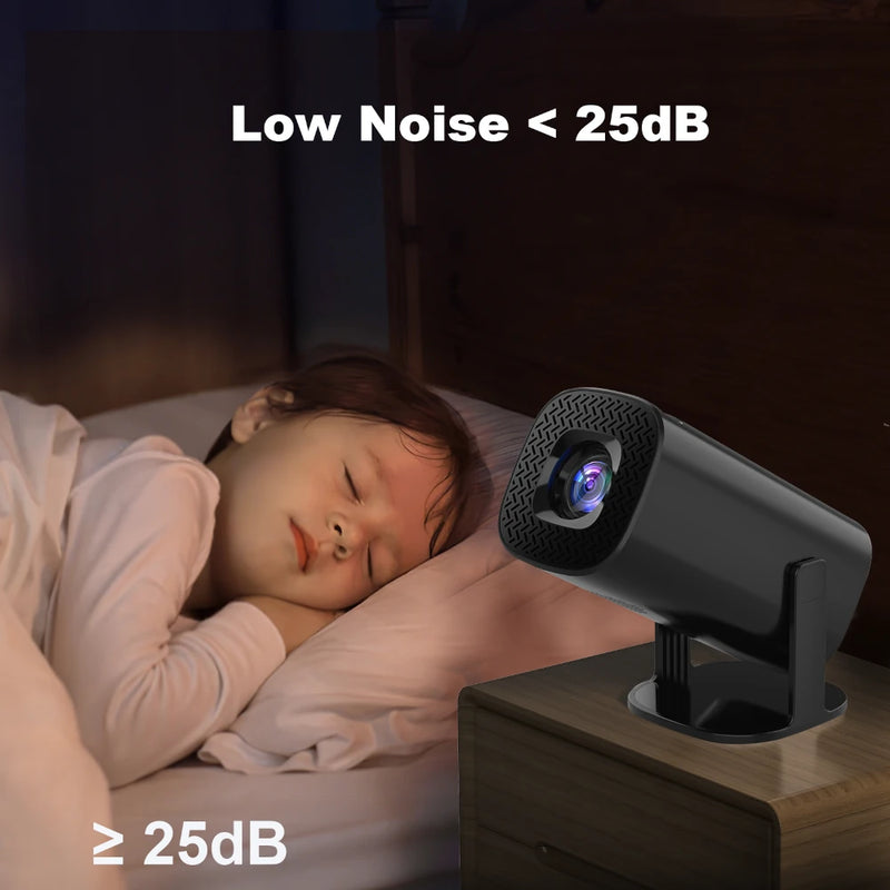 smart mini home cinema projector, view 6 - MRSLM