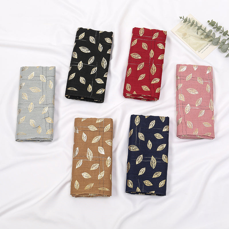 gold glitter scarf, view 11 - MRSLM