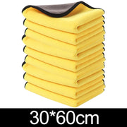 double-sided microfiber car cleaning towels, view 3 - MRSLM