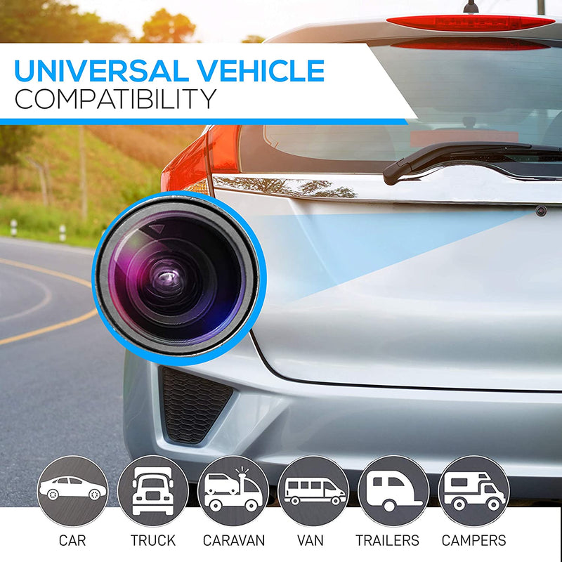12 LED night vision backup camera, view 5 - MRSLM