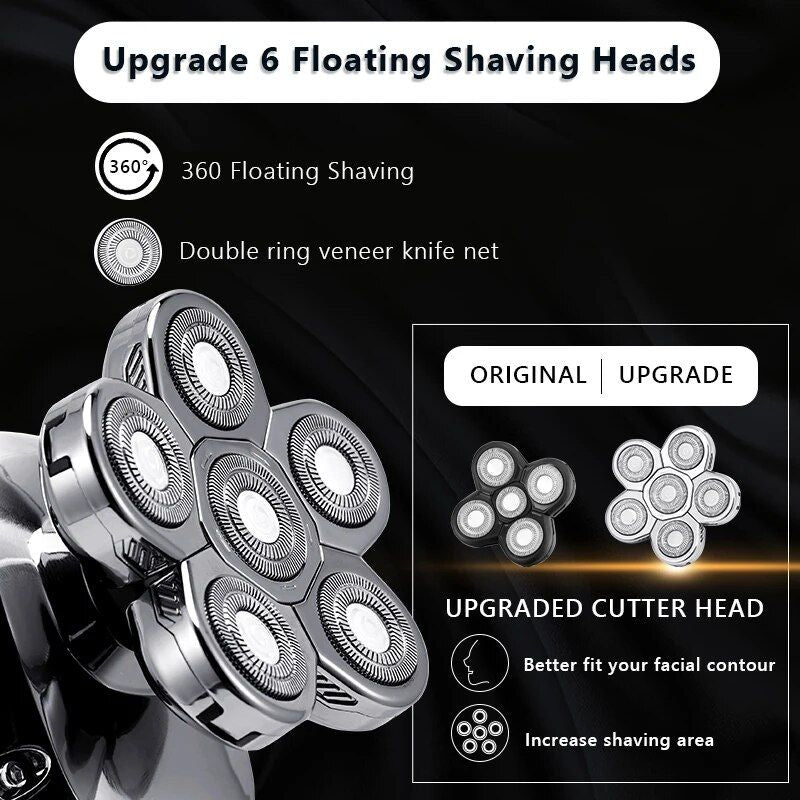6 in 1 electric shaver, view 3 - MRSLM