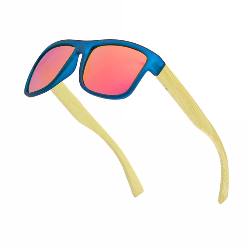 men's bamboo sea gradient sunglasses, view 4 - MRSLM