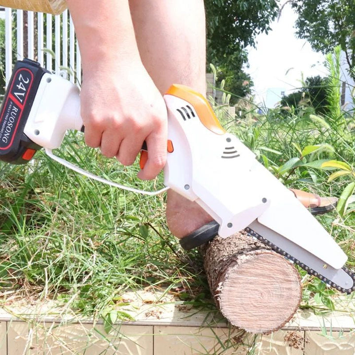 New 6 Inch Mini Electric Chain Saw