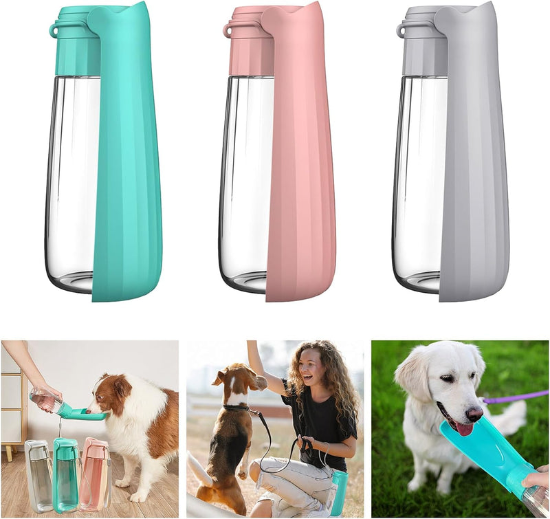 foldable dog water bottle, view 8 - MRSLM
