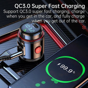 Bluetooth 5.4 car FM transmitter, view 3 - MRSLM