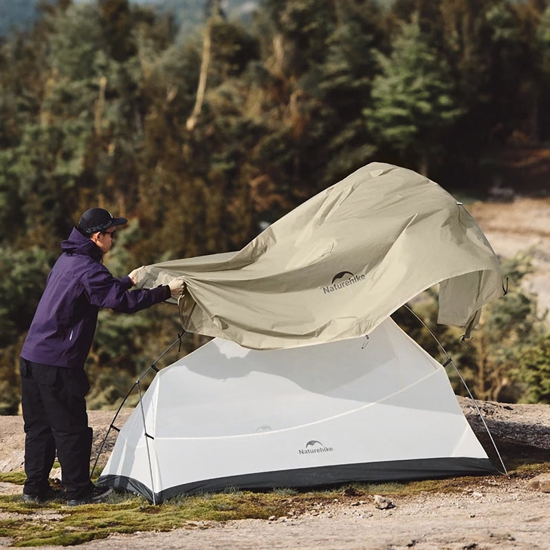 ultra light waterproof trekking tent, view 6 - MRSLM