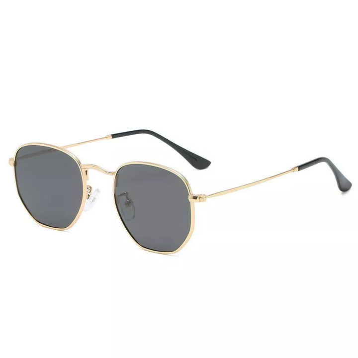 Hexagon Polarized Vintage Sunglasses for Men &amp; Women