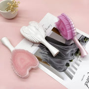 mini angel detangling hairbrush, view 4 - MRSLM
