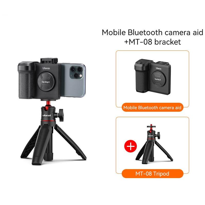 selfie hand grip with Bluetooth shutter, view 3 - MRSLM