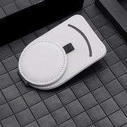 Leather car visor sunglass and card holder, view 7 - MRSLM