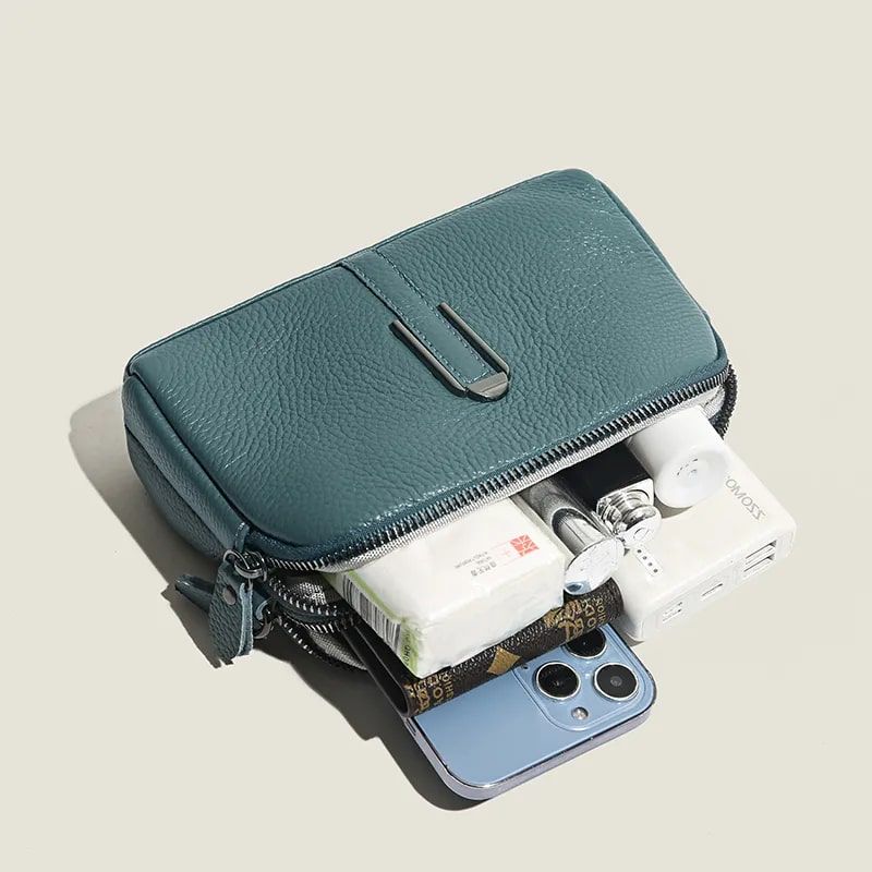 Bolsa de couro genuíno, bolsas de luxo femininas.
