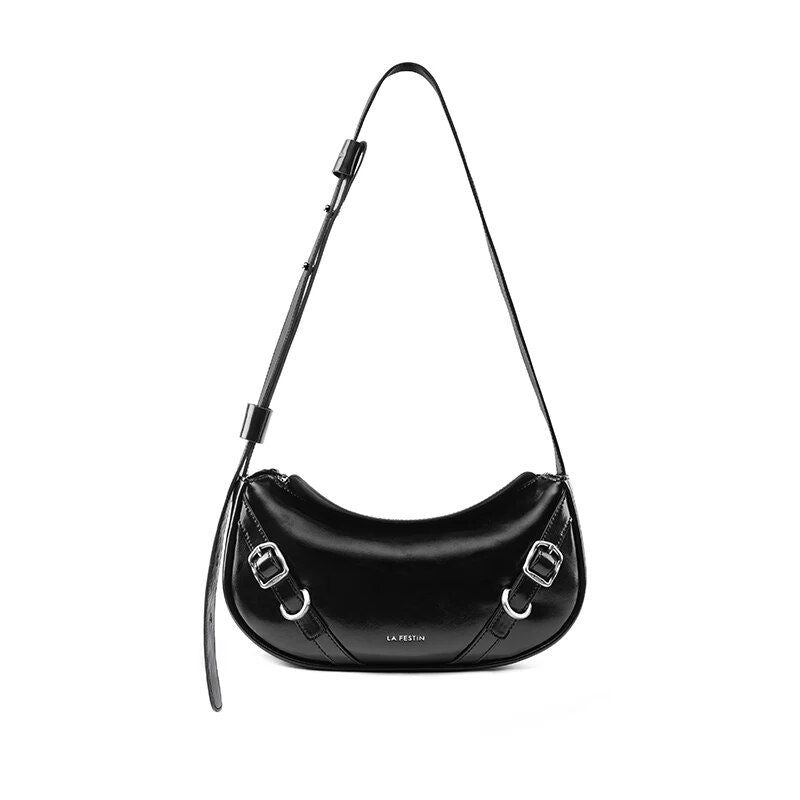 Bolsa Baguette elegante para ombro e transversal