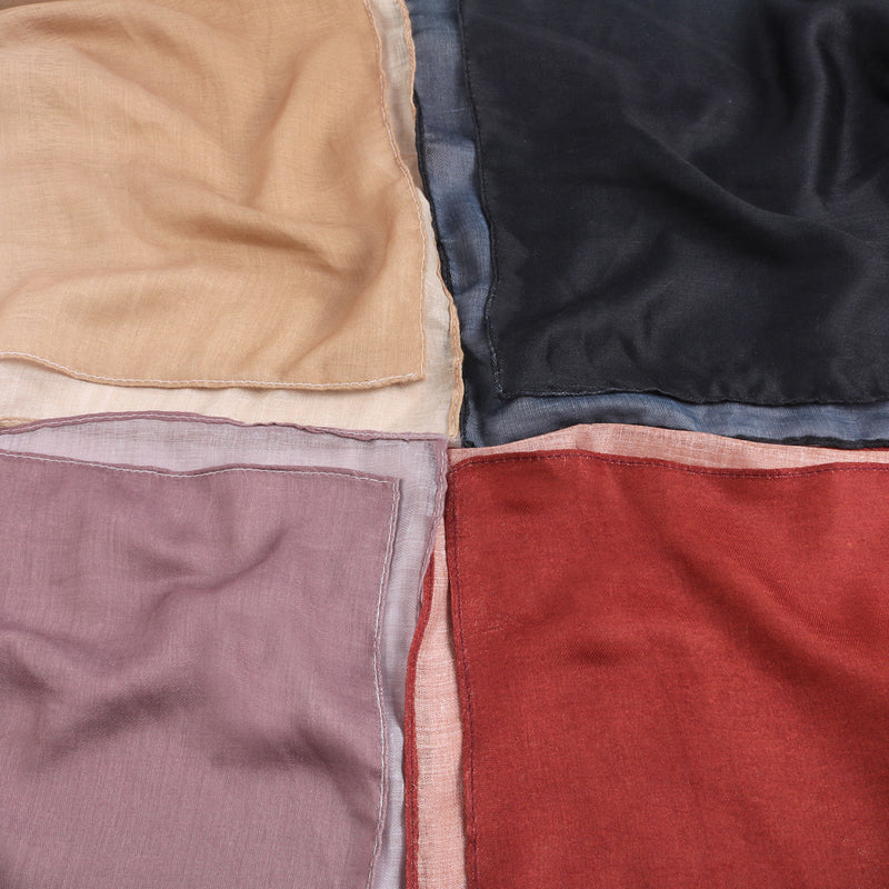 Thin gradient scarf for women, view 6 - MRSLM
