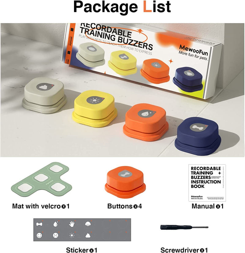 Interactive dog communication button, view 8 - MRSLM