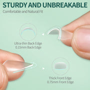 short half cover false nail tips, view 14 - MRSLM
