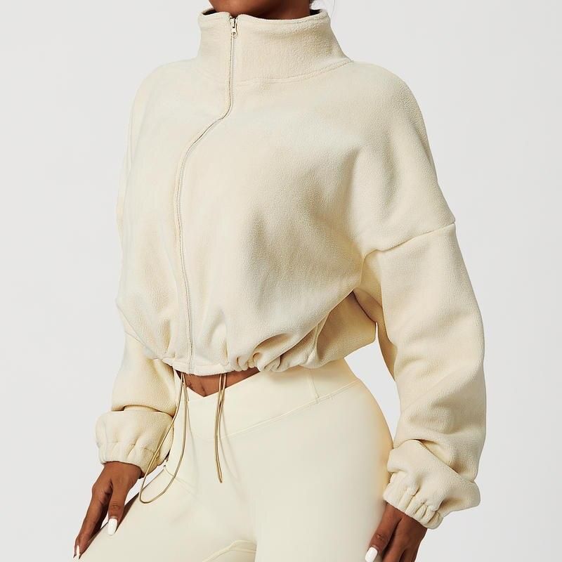 Jaqueta de lã elegante para outono/inverno