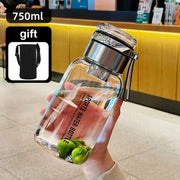 2L portable glass water bottle, view 5 - MRSLM