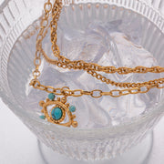 Devil's eye multi-layer necklace, view 10 - MRSLM