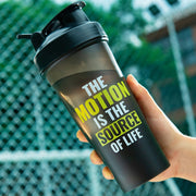 portable protein shaker bottle, view 7 - MRSLM