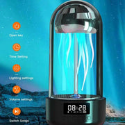 mini jellyfish bluetooth speaker with lamp, view 10 - MRSLM