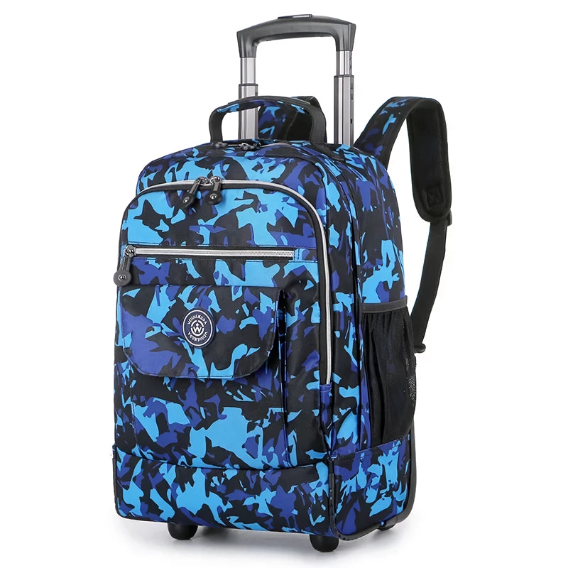 rolling backpack with wheels, view 6 - MRSLM