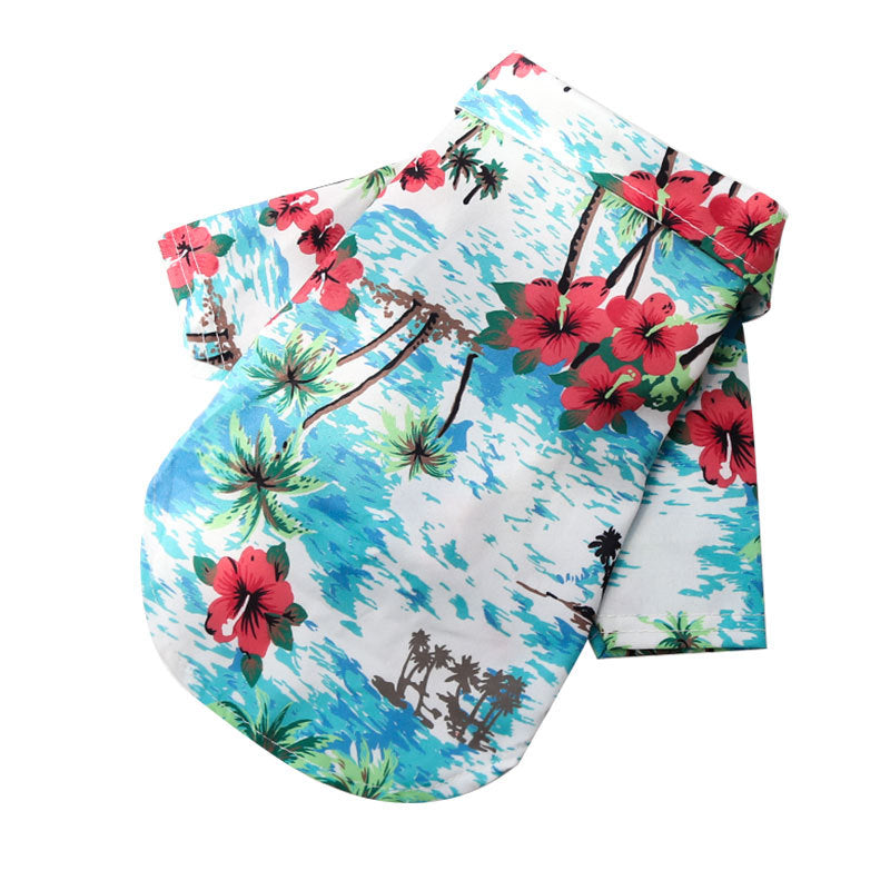 hawaiian style dog shirt, view 4 - MRSLM