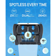 cordless robotic pool cleaner, view 4 - MRSLM