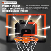 wall-mounted basketball hoop with score counter, view 8 - MRSLM