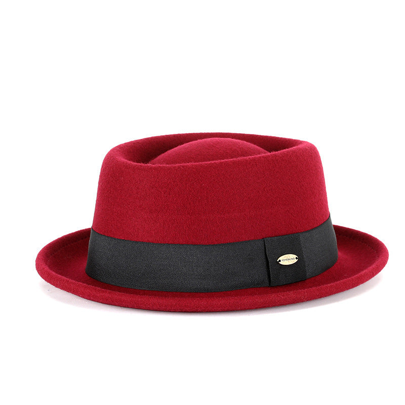 Wool vintage warm hat, view 9 - MRSLM