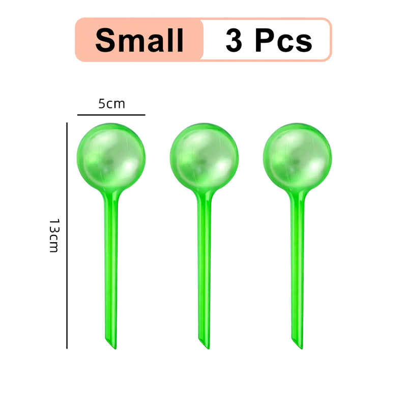 Conjunto de 3 lâmpadas de irrigação automática para plantas