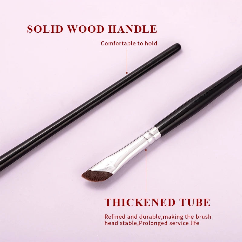 4-piece synthetic eye makeup brush set, view 6 - MRSLM
