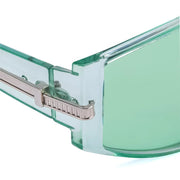 oversized steampunk shield sunglasses, view 10 - MRSLM