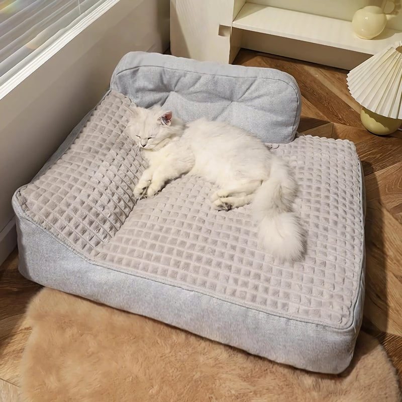cozy sofa bed for cats and small dogs, view 4 - MRSLM