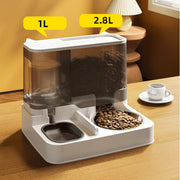 2-in-1 automatic cat feeder and water dispenser, view 7 - MRSLM