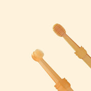 silicone pet toothbrush kit, view 6 - MRSLM