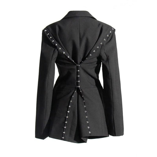 fashion womens camouflage blazer, view 2 - MRSLM