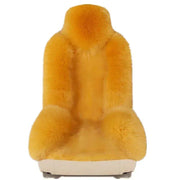 Sheepskin wool car seat cushion, view 11 - MRSLM