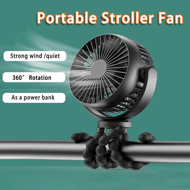 Mini stroller fan, view 6 - MRSLM