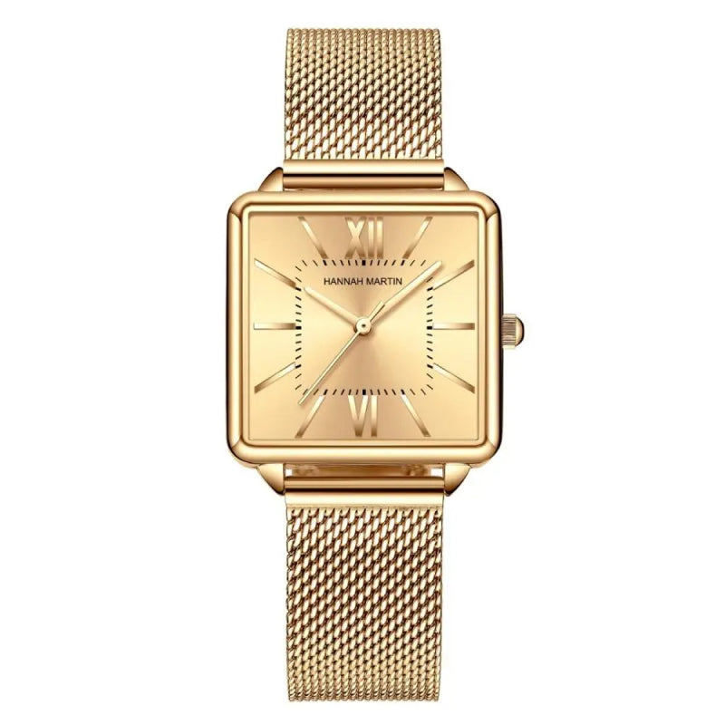 women's square watch with Japan quartz movement, view 2 - MRSLM