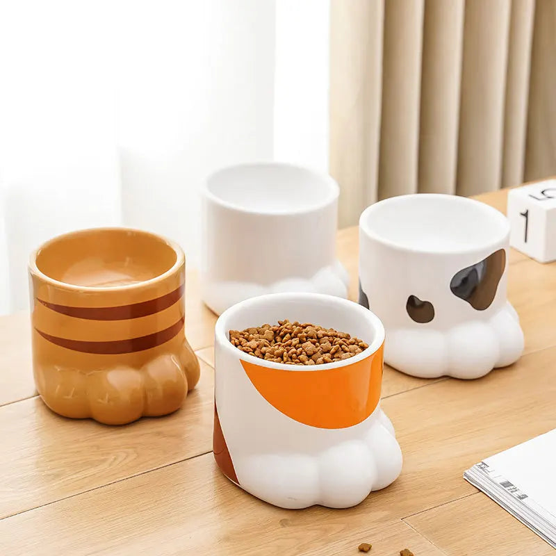 elevated ceramic pet bowl - MRSLM