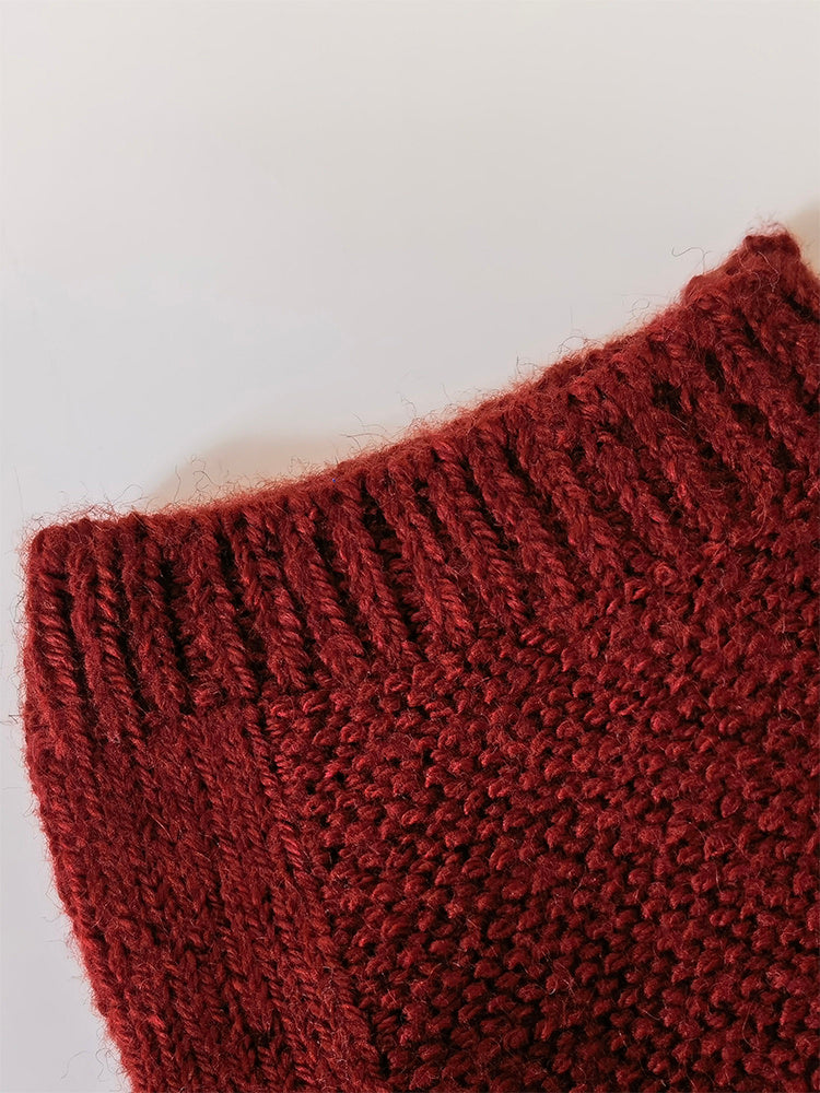 wool cashmere half finger gloves, view 5 - MRSLM