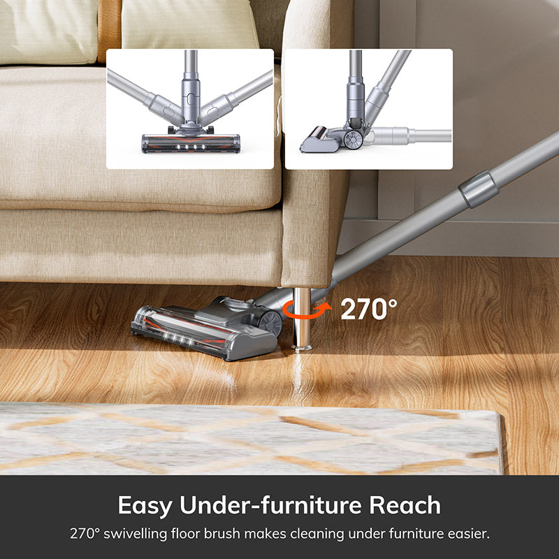 Cordless handheld vacuum cleaner, view 4 - MRSLM
