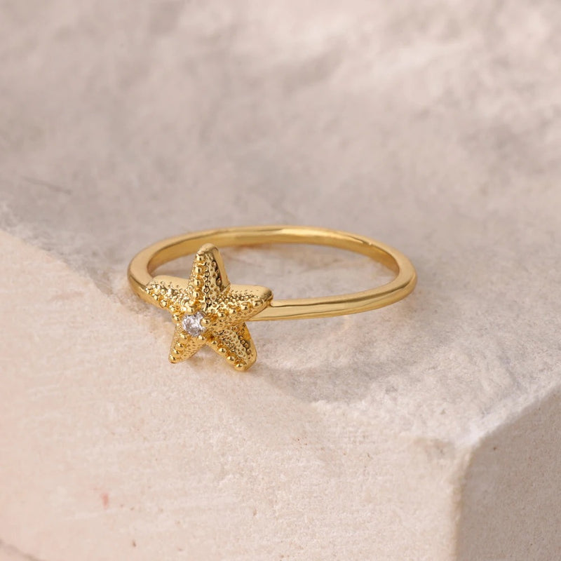 zircon starfish ring - MRSLM