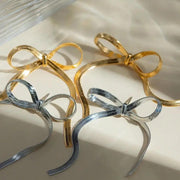 bowknot snake bone chain necklace, view 8 - MRSLM