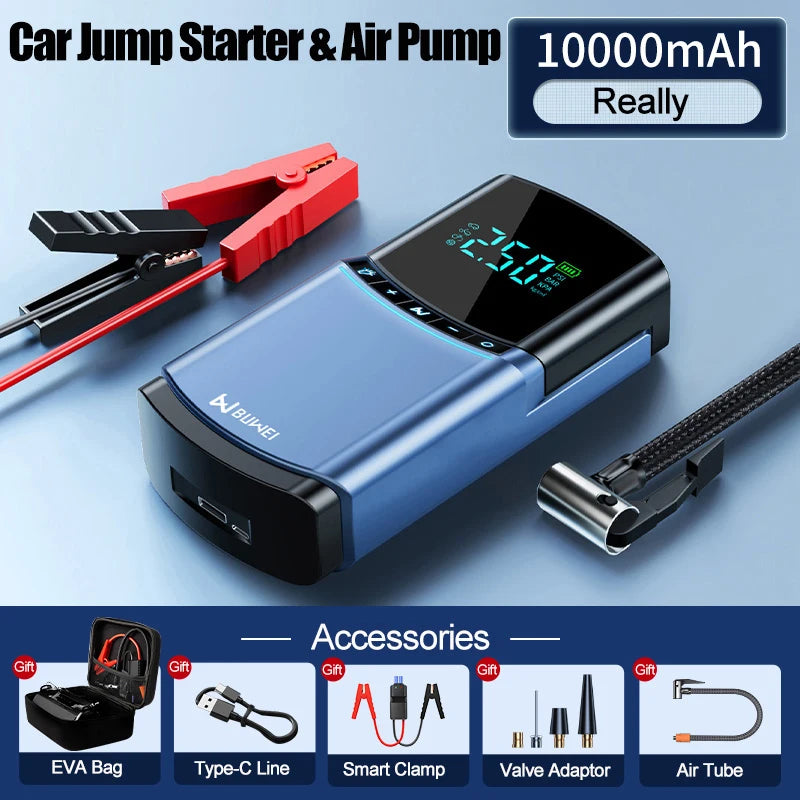 4-in-1 car jump starter, view 2 - MRSLM