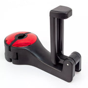 Universal car seat back phone holder and hook, view 4 - MRSLM