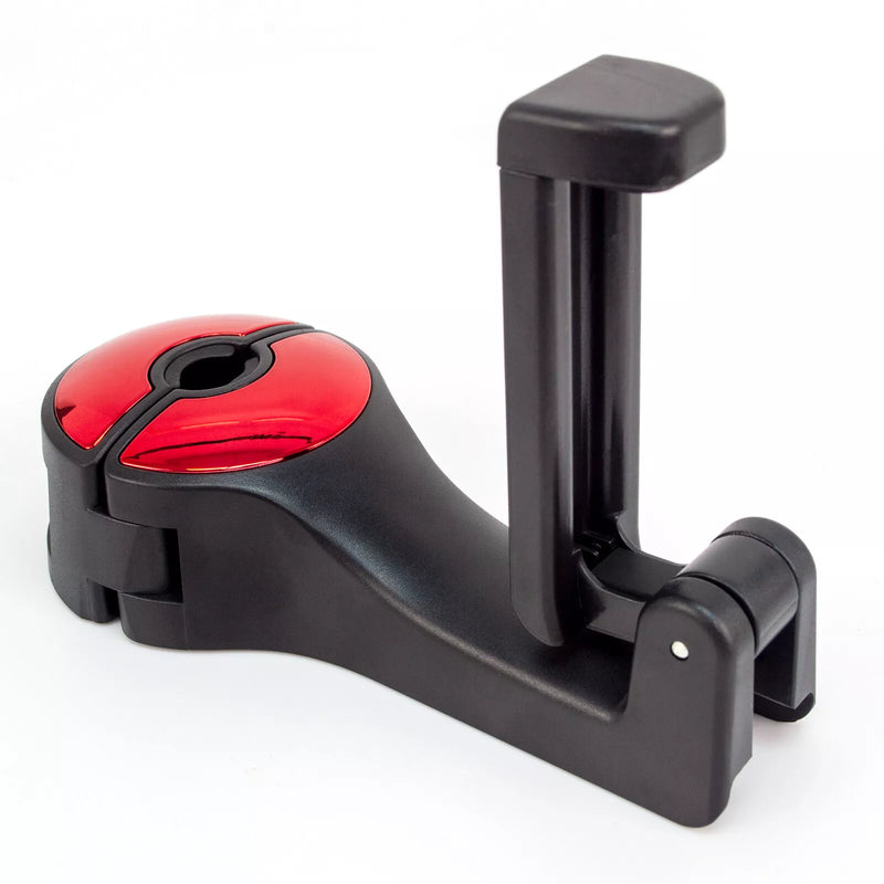 Universal car seat back phone holder and hook, view 4 - MRSLM