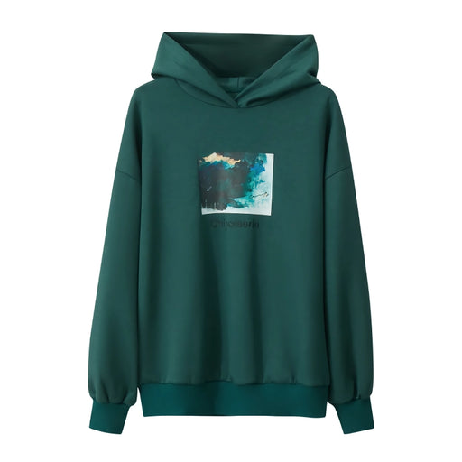 casual hooded sweatshirt, view 2 - MRSLM
